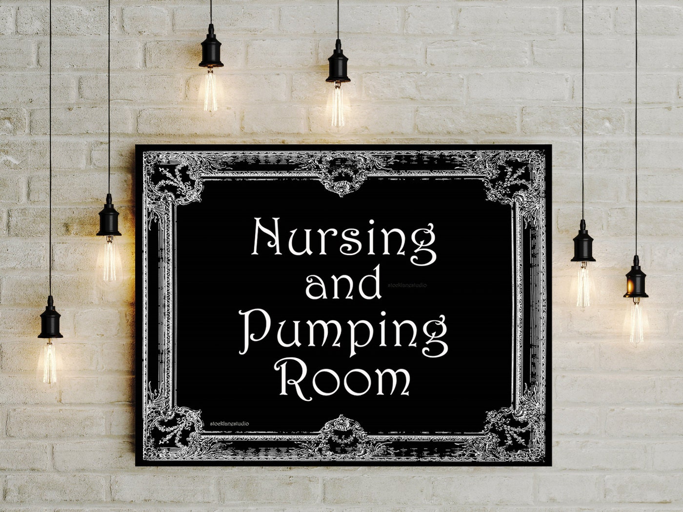 Breastfeeding Room sign Printable Nursing and Pumping Room