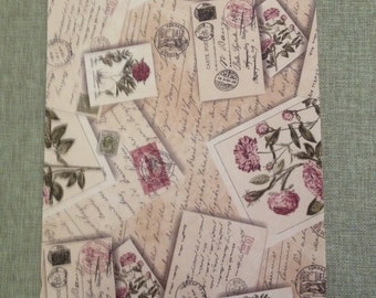 Vintage Style Leather Fabric