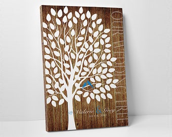 Rustic Wedding Guest Book Alternative Custom Guest Book Wedding Tree Guest Book Wedding Guestbook Alternative Wedding Guest Book