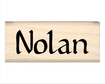 Nolan - Name Rubber Stamp for Kids