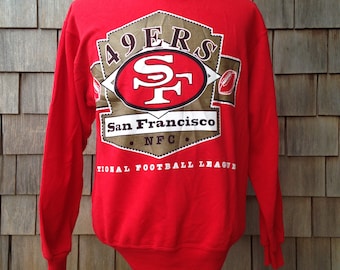 90s vintage San Francisco 49ers sweatshirt - Medium - Forty Niners