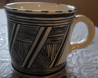 Art Pottery Mug/ Makers Mark