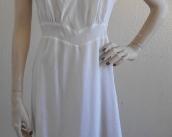 Vintage Full Slip Barbizon White Slip dress Wedding Bridal