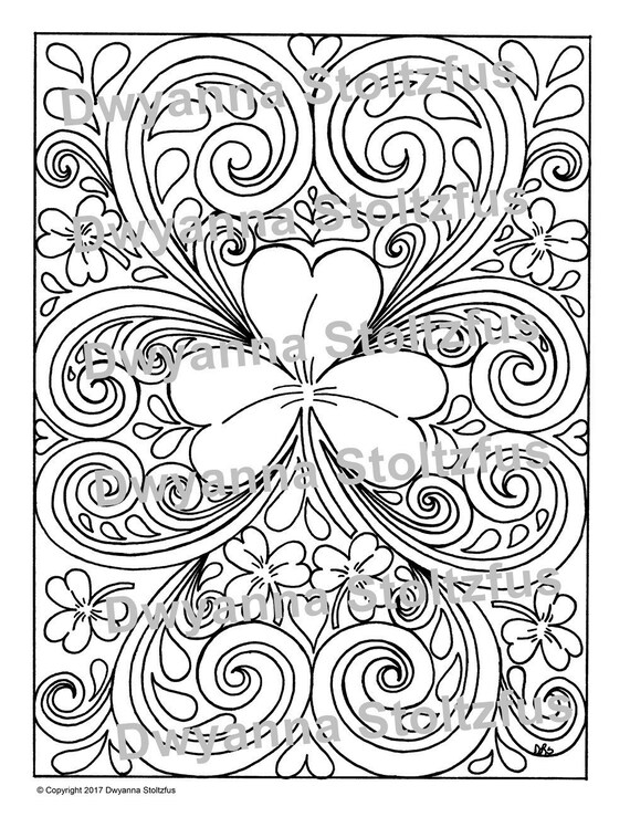 swirls coloring page