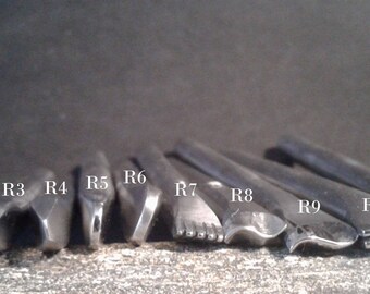 25, Chasing tool, repousse tool, jewelry making, metal punch, metal forming, lining, modeling, planishing, matting, setting