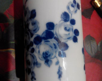 Vase vintage cobalt Wallendorf