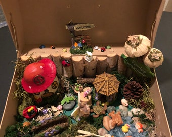 35+ Fairy Garden Kit (Medium Trunk)