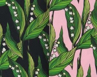 LILY of the VALLEY organic cotton jersey