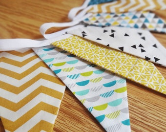 Garland Bunting, vintage, Scandinavian
