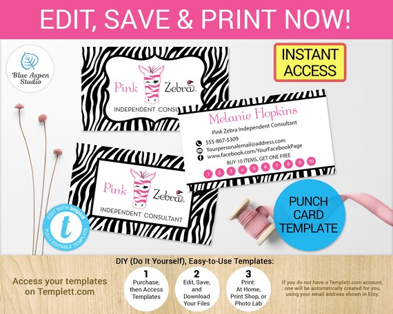 card it business card punch