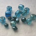Blue Green bead mix