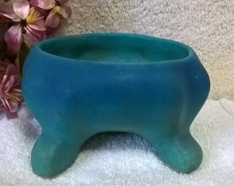 Van Briggle Bowl in Ming Blue