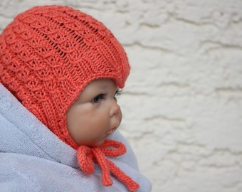 Baby Earflap Hat Knitting Pattern