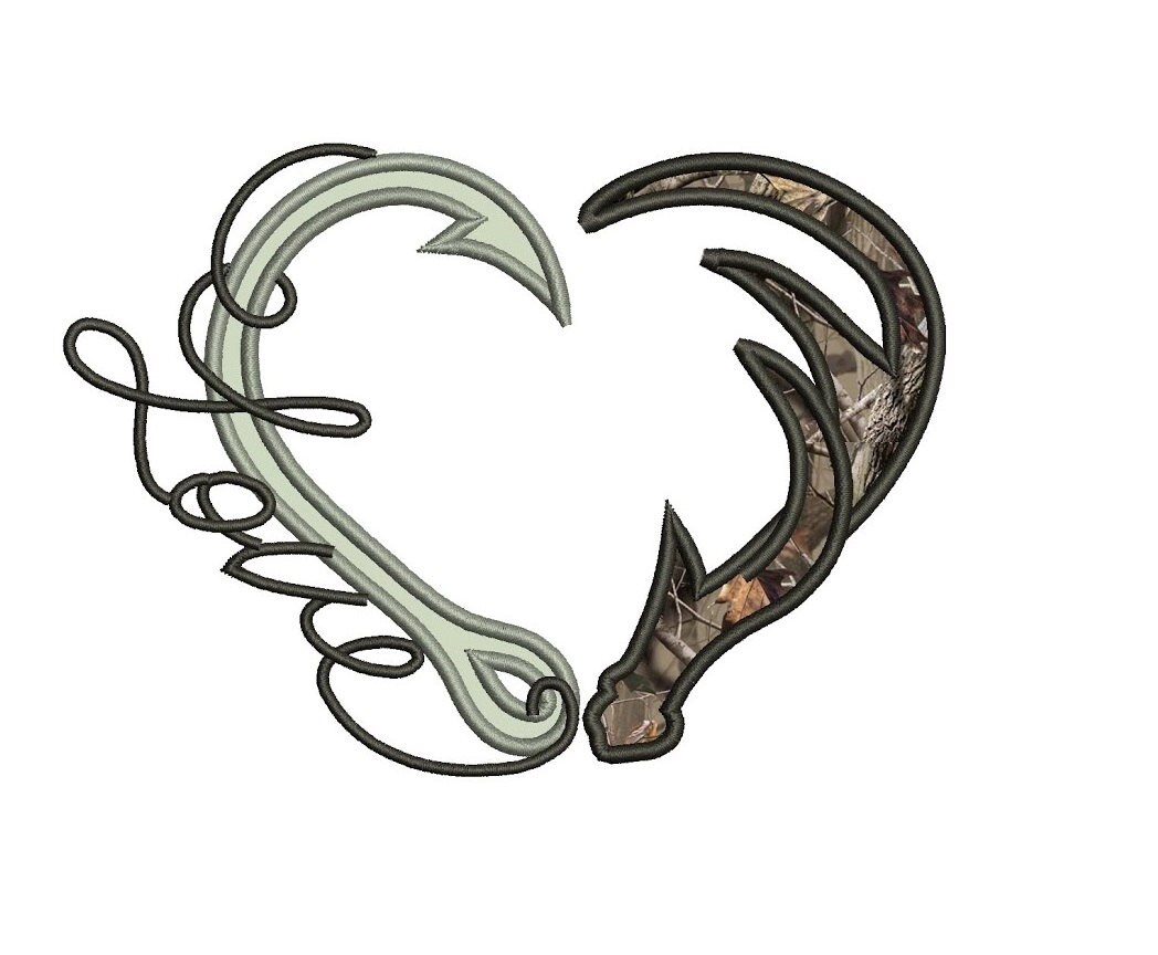 Free Free Fishing Hook Heart Svg 565 SVG PNG EPS DXF File