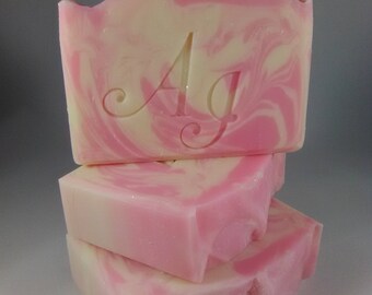 ISLAND ROSE Cold Process Soap made by Anderson Island Soap.