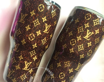 Louis Vuitton Glitter Tumbler – Non-Stop Glitter Shop