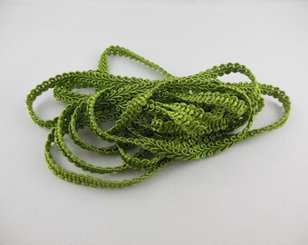 Stripe upholstery green ears