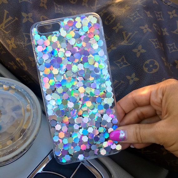 Holographic Rainbow Glitter iPhone Case iPhone 7 Case iPhone