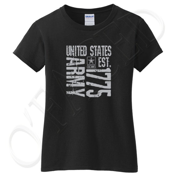 United States ARMY Cotton Tshirt for Woman United States Army
