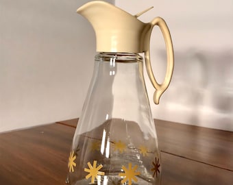 Vintage Log Cabin Syrup Dispenser