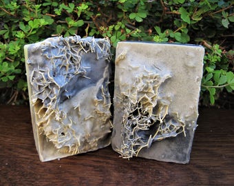 Dead Sea Mud Luffa Soap, Dead Sea Loofa Soap, Made in Israel, Vegan Soap, Israel soap, All Natural Soap, Detox Soap, essential oils soap