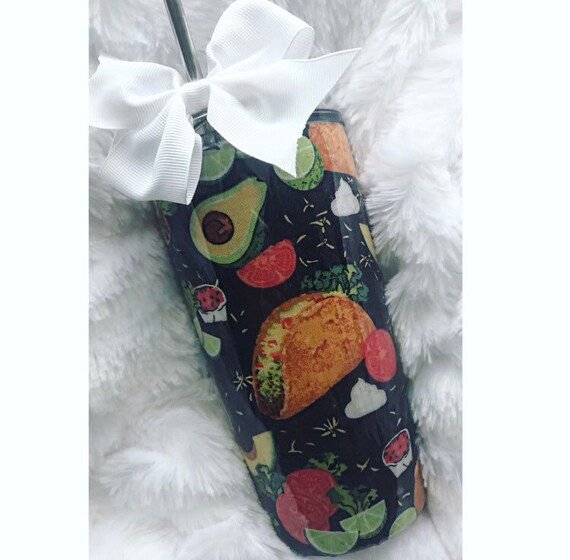 Tacos and Guac Themed Tumbler | 10 Oz and 20 Oz Tacos and Guac Tumbler