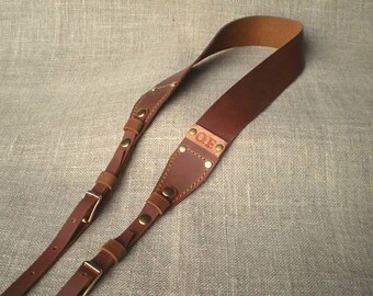 Leather Camera strap Personalized Leather Camera strap Monogram Camera strap DSLR camera strap