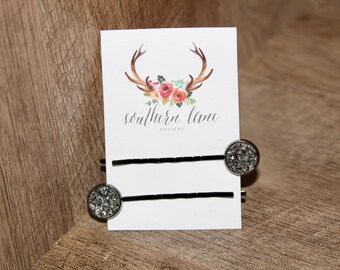 Druzy Bobby Pins *More Color Options*