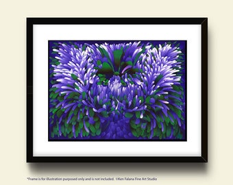 Flowering Tree, Fine Art Print Made To Order by Ken Falana