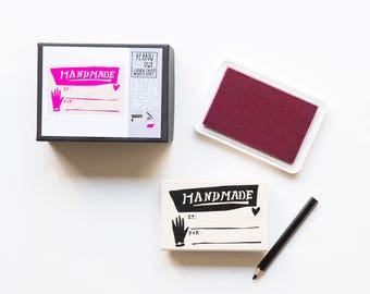 A 'Handmade’ Custom Gift Tag Kit