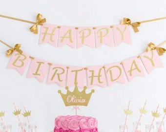 birthday girl banner