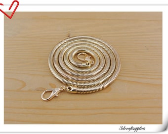 106cm gold chain purse chain strap bag chain snake chain make from copper P58