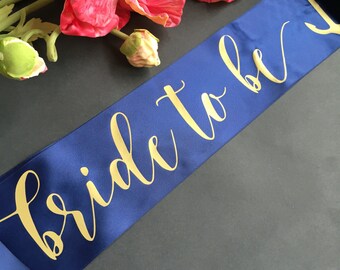 Nautical Bride to Be Sash, Nautical Sash, Anchor, Bride Sash, Nautical Bachelorette Party, Bachelorette Sash, Nautical Wedding, Beach Bach