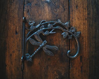 Rustic Style Dragonfly Plant Hanger Home & Garden 175mm x 190mm