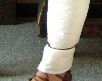 Medieval Gladiator Roman Armor Padded Leg Shin Protectors