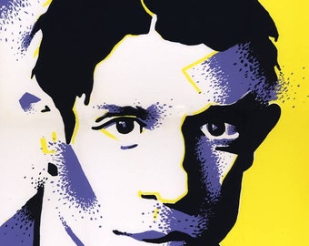 Young Picasso, take 1 - screenprint