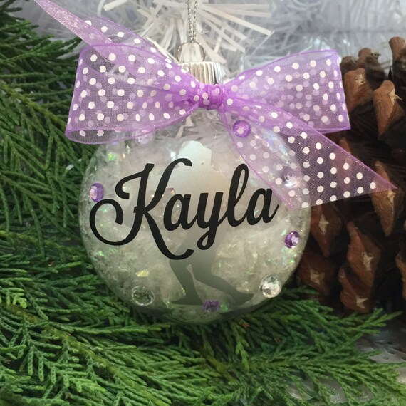 Discus Thrower Ornament Personalized Monogrammed