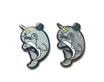 Dapper Narwhal Enamel Pin