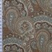 2y Bohemian PISSARRO PAISLEY Chocolate Jacquard Drapery Upholstery Fabric