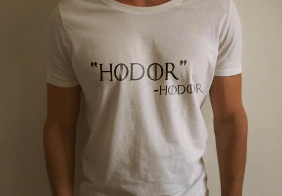 Game of Thrones "HODOR" by Hodor T-Shirt S-4XL Available