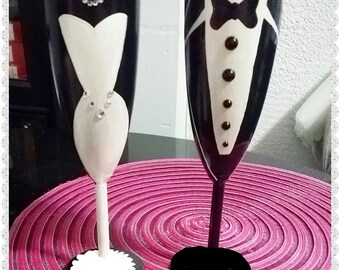Bride and Groom set