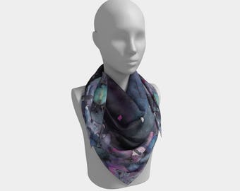 Scarf - Pheoos Go square scarf 36" x 36", 50" x 50"