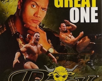 The Rock Great One 16x20 WWE WWF Poster Dwayne Johnson