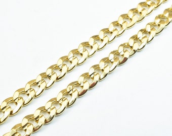 Gold Filled Cable Link Chain Unfinished 1.9mm 30.5 meters 100 Feet