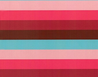 Stripes Blockcolour Cotton Jersey