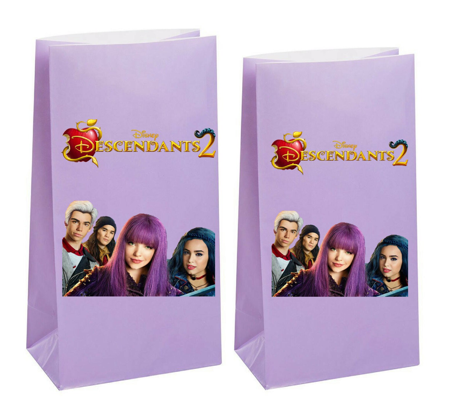 Disney Descendants 2 Party Favor Bags Descendants Birthday