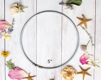 Metal Hoop, 1 Dozen pack, 5 Inch, Craft Rings, Craft Hoops, Dreamcatcher Rings
