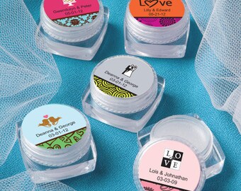 24 Personalized Lip Balm - Set of 24