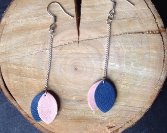 Nora - leather earrings