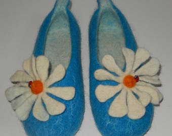 Felted Wool Slippers, made in SCOTLAND, Edinburgh